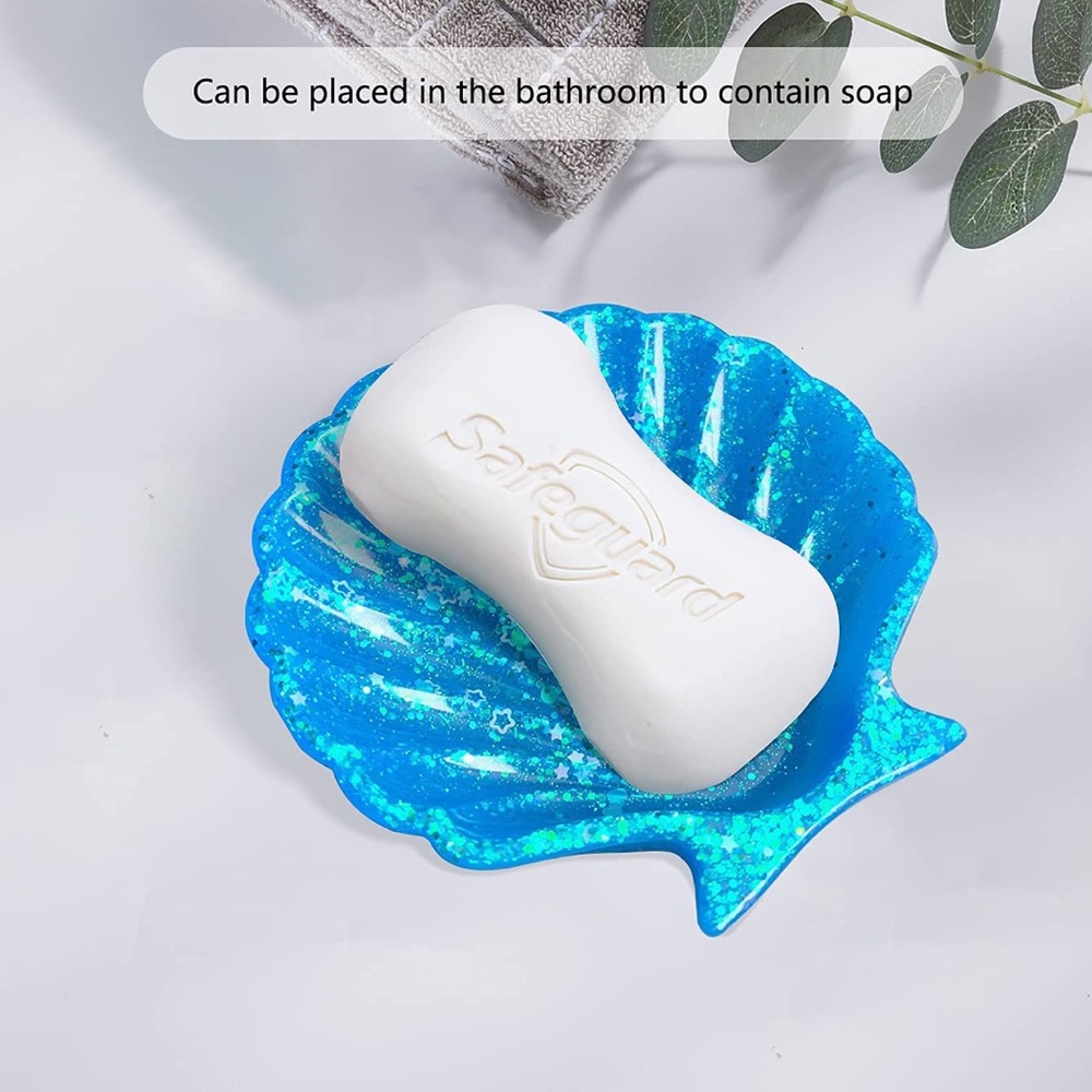 Shell Jewelry Tray Resin Mold- New - Picture 4 of 5